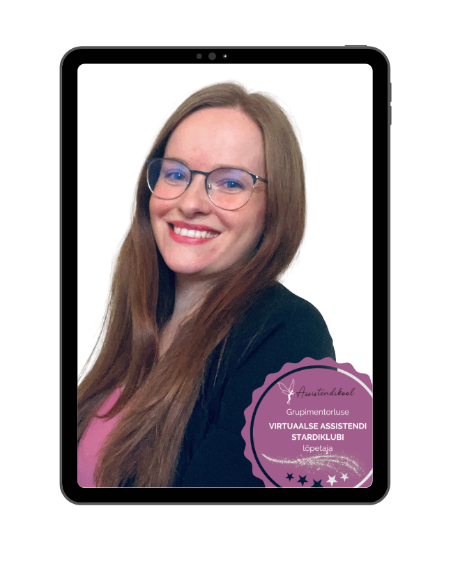 Virtuaalassistent Jaanika Piirmets Virtuaalassistent Jaanika Piirmets